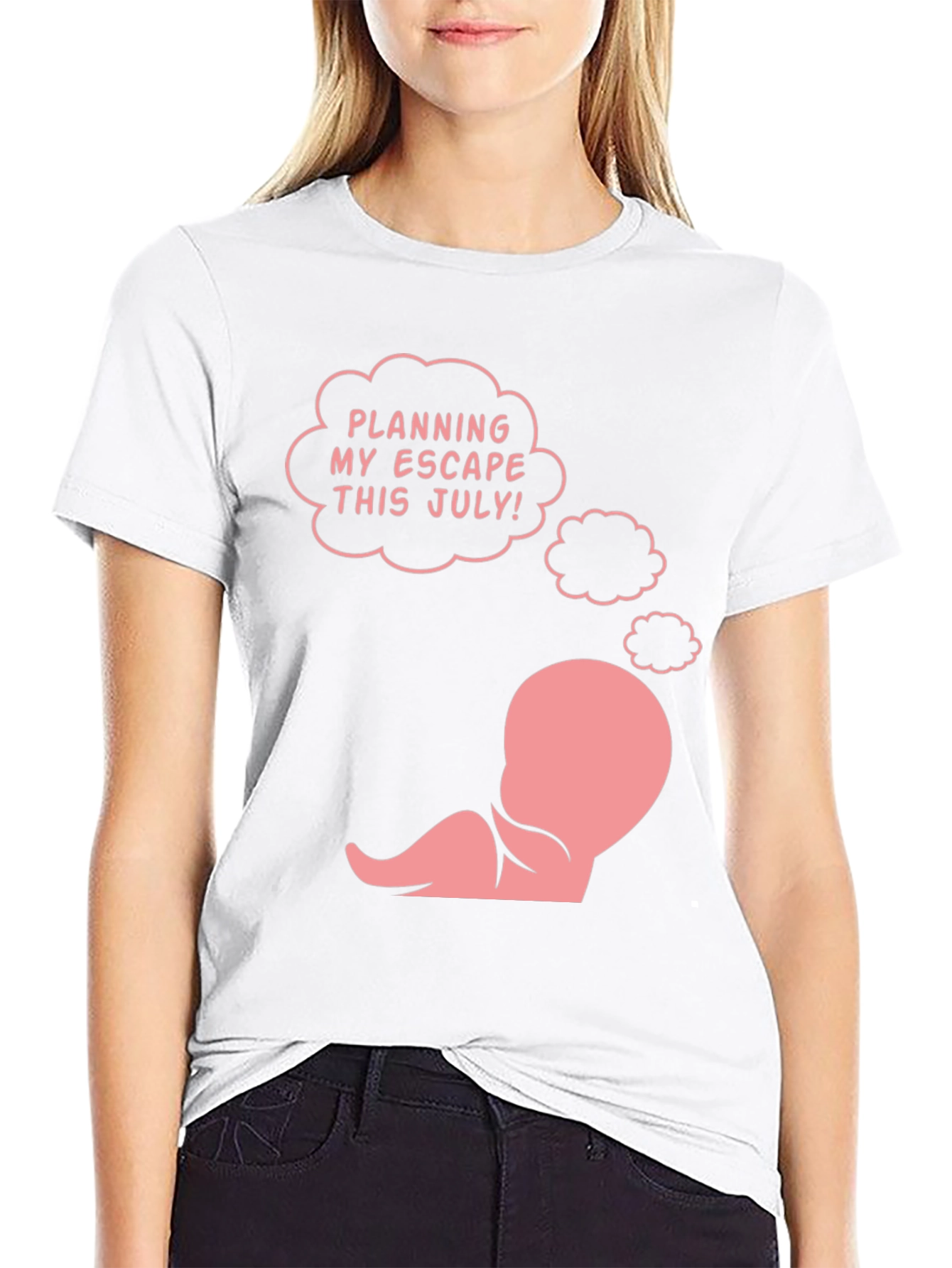 Funny Pregnancy Announcement T-Shirt