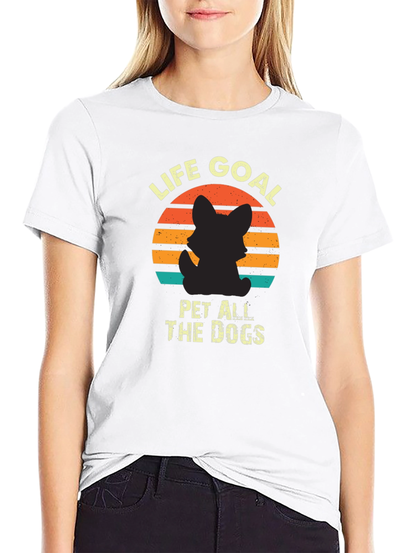 Life Goal Pet All The Dogs T-Shirt