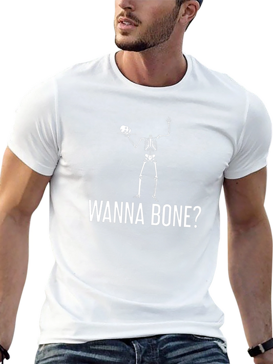 Wanna Bone? Skeleton Graphic Tee