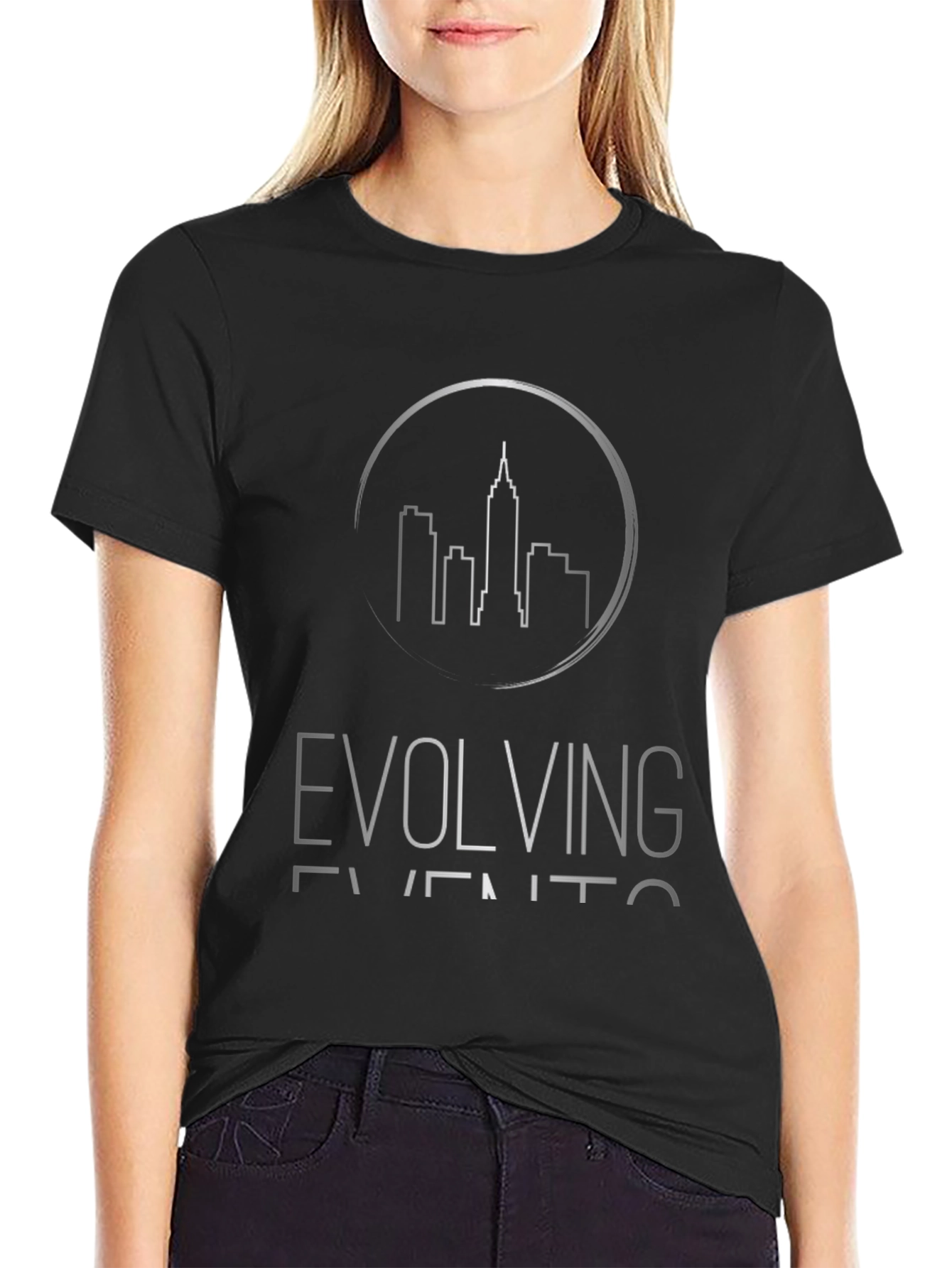 Evolving Events Black T-Shirt