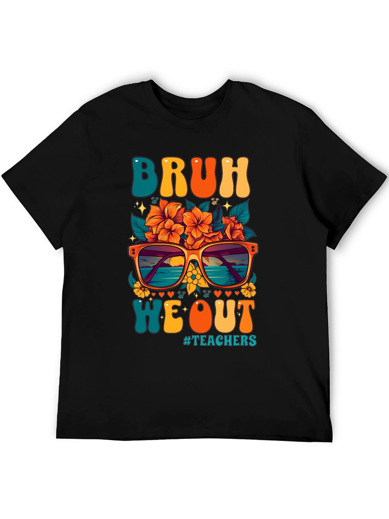 Bruh We Out Teacher Graphic Tee