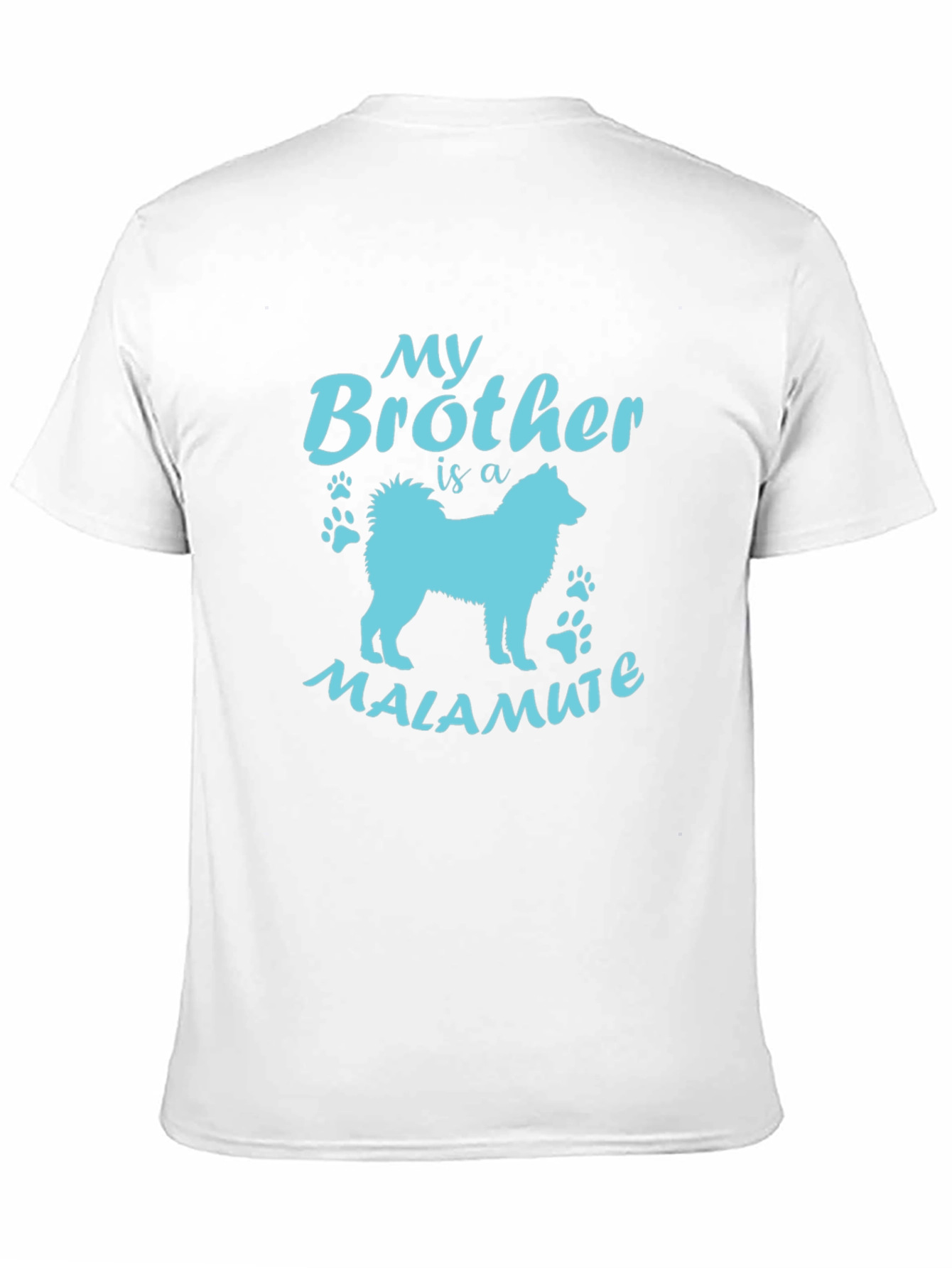 My Brother is a Malamute Dog T-Shirt