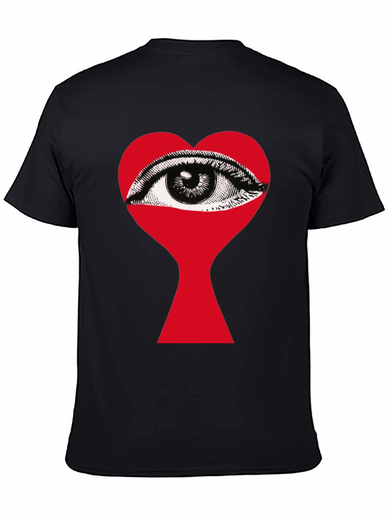 Eye Heart Graphic T-Shirt - Unique Print Tee