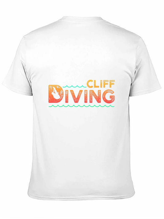 Cliff Diving Graphic T-Shirt