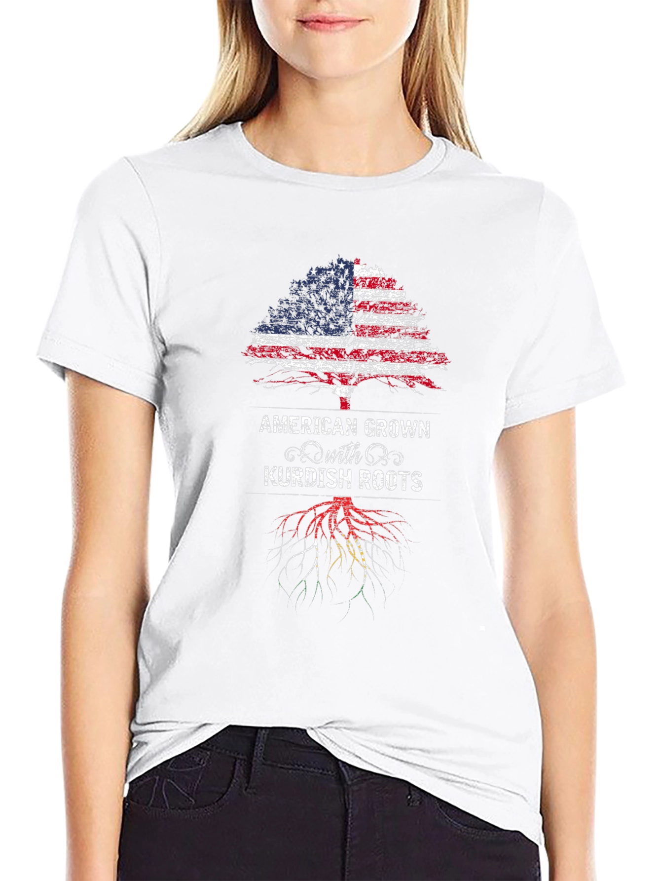 American Grown with Kurdish Roots T-Shirt