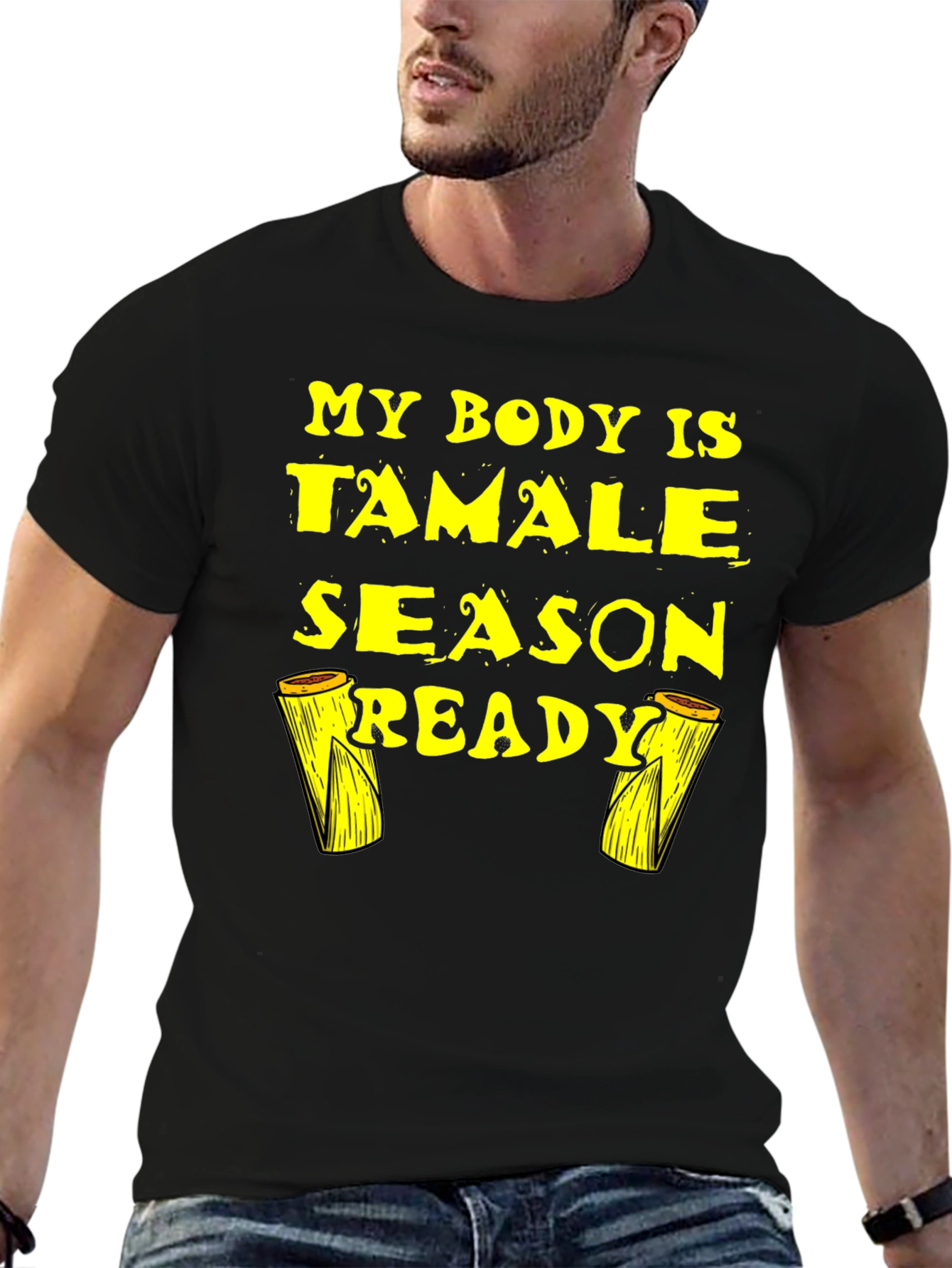 Tamale Season Ready Black T-Shirt