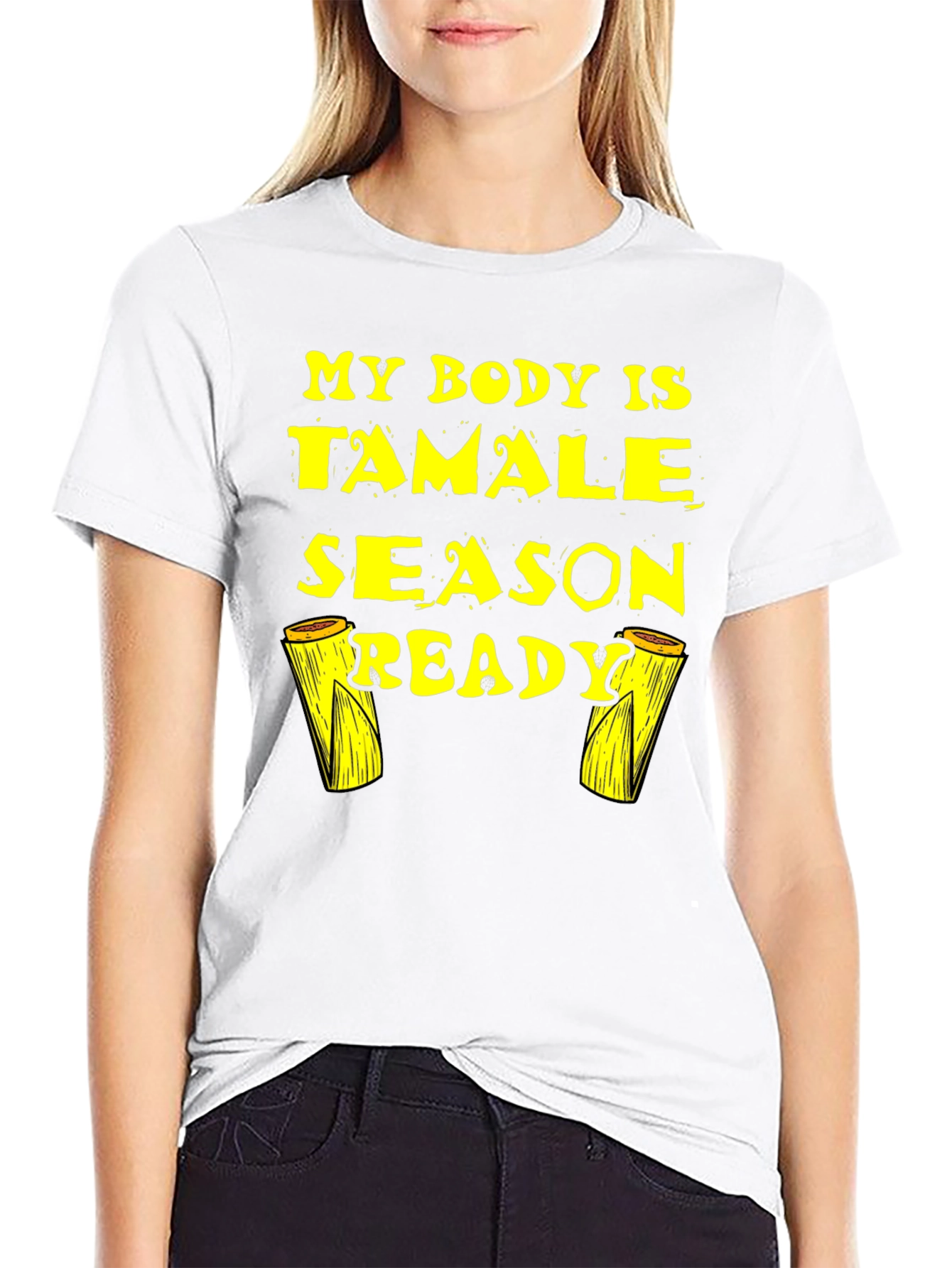 Tamale Season Ready Black T-Shirt