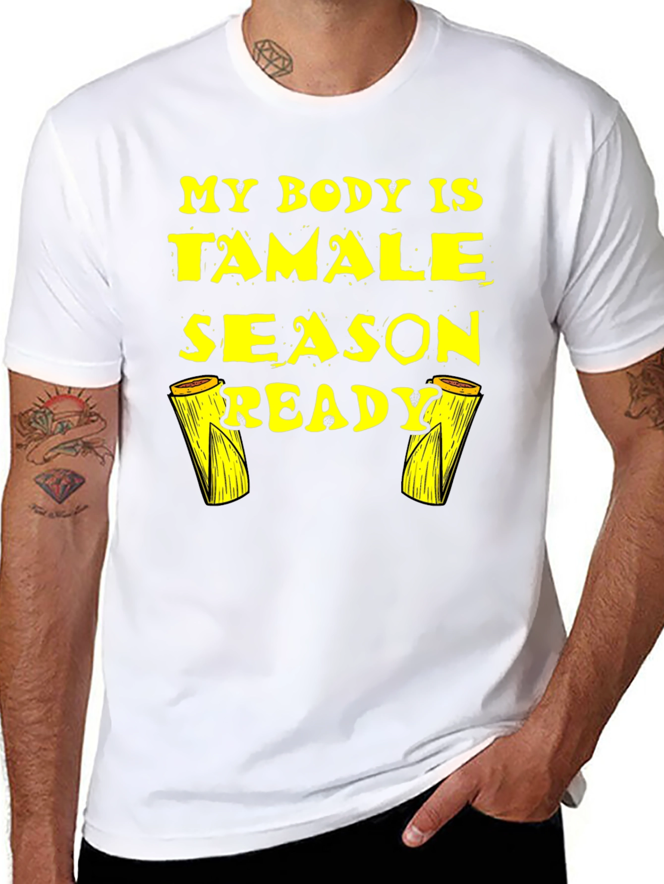 Tamale Season Ready Black T-Shirt