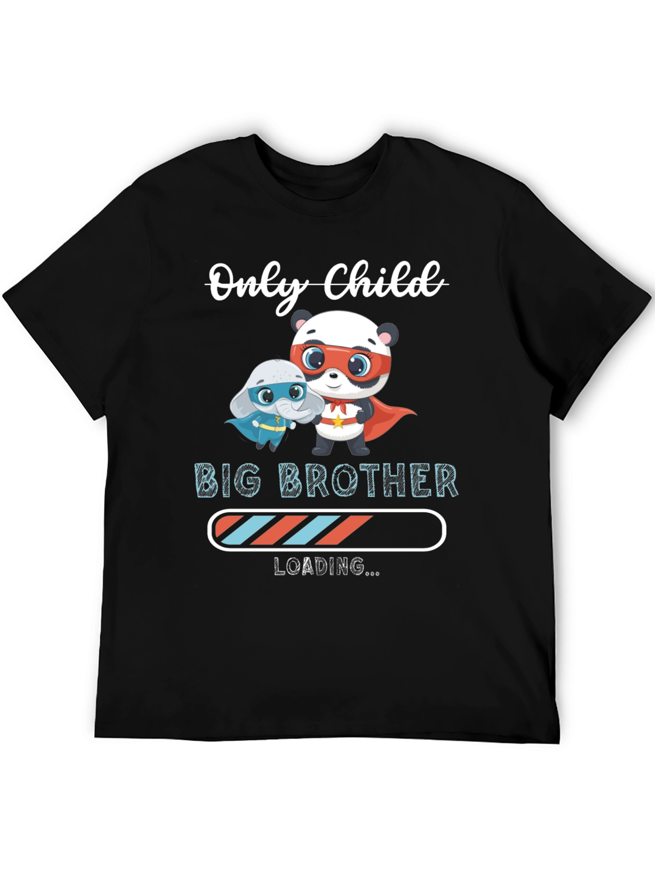 Only Child Big Brother Loading Graphic Tee