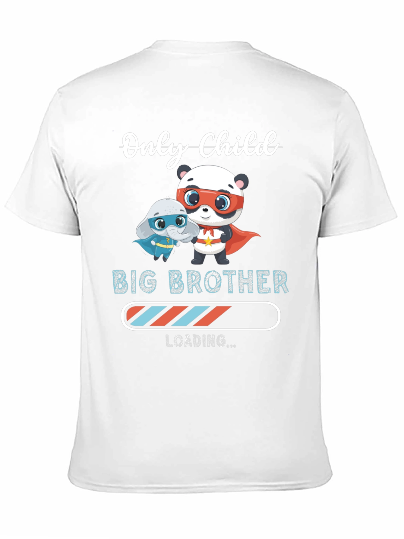 Only Child Big Brother Loading Graphic Tee