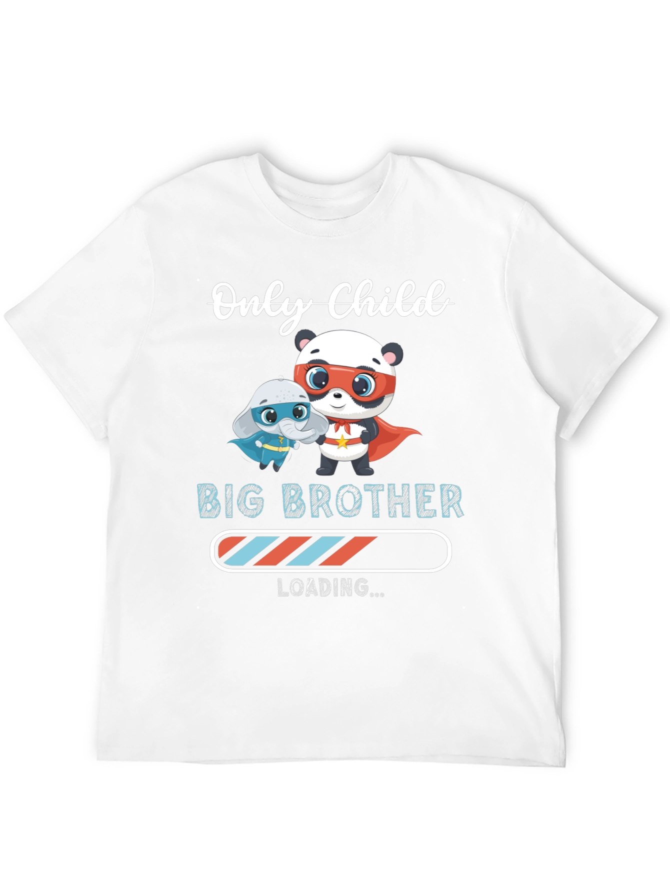 Only Child Big Brother Loading Graphic Tee
