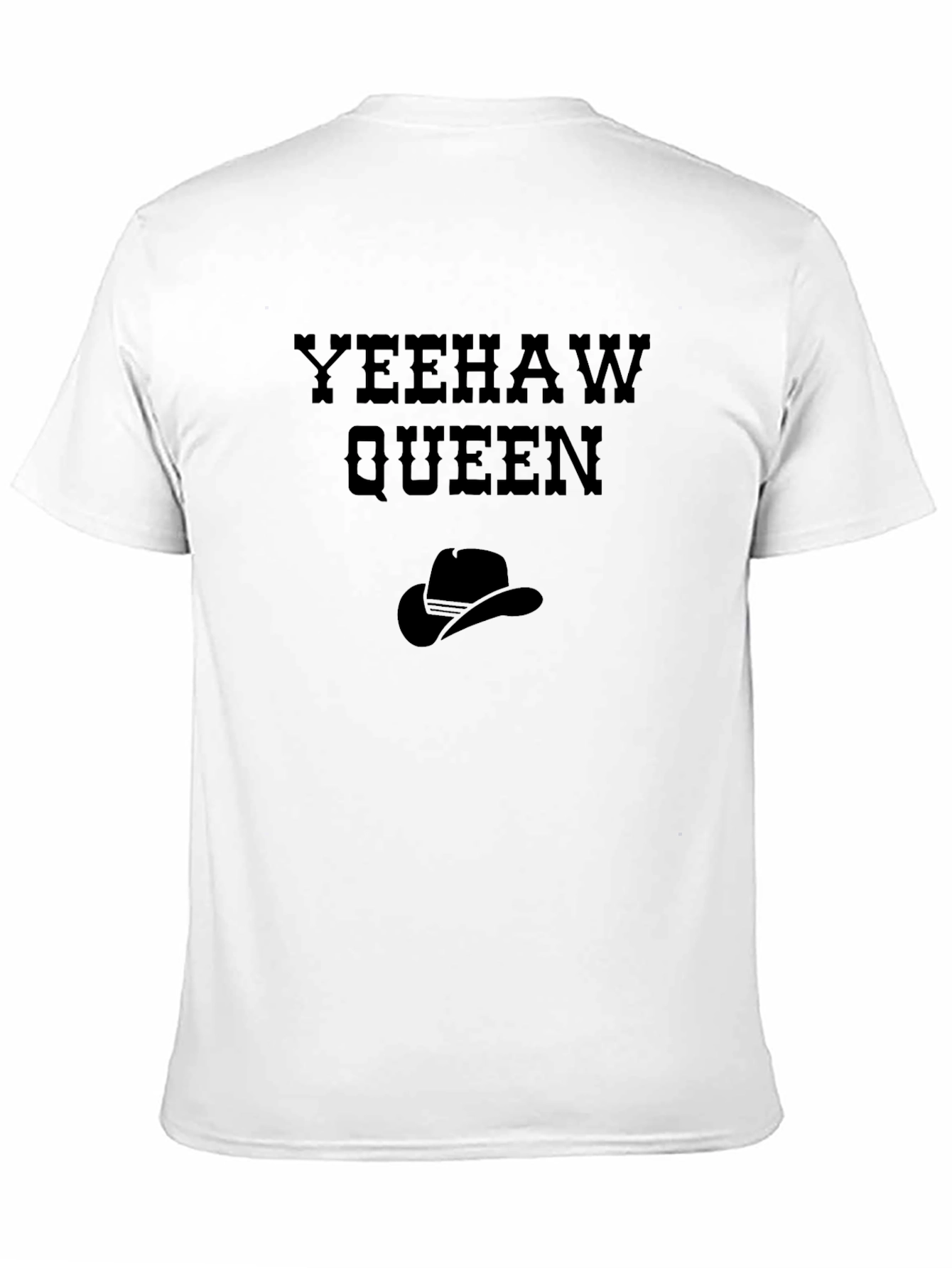 Yeehaw Queen Graphic T-Shirt - Cowboy Style