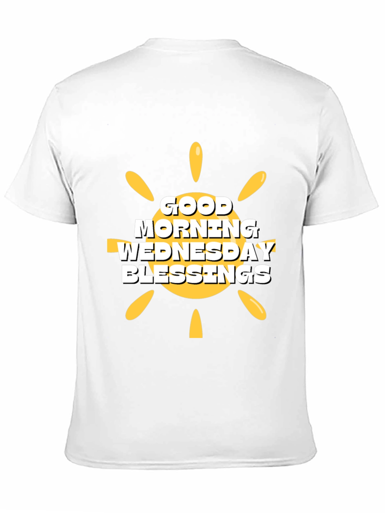 Good Morning Wednesday Blessings Black T-Shirt