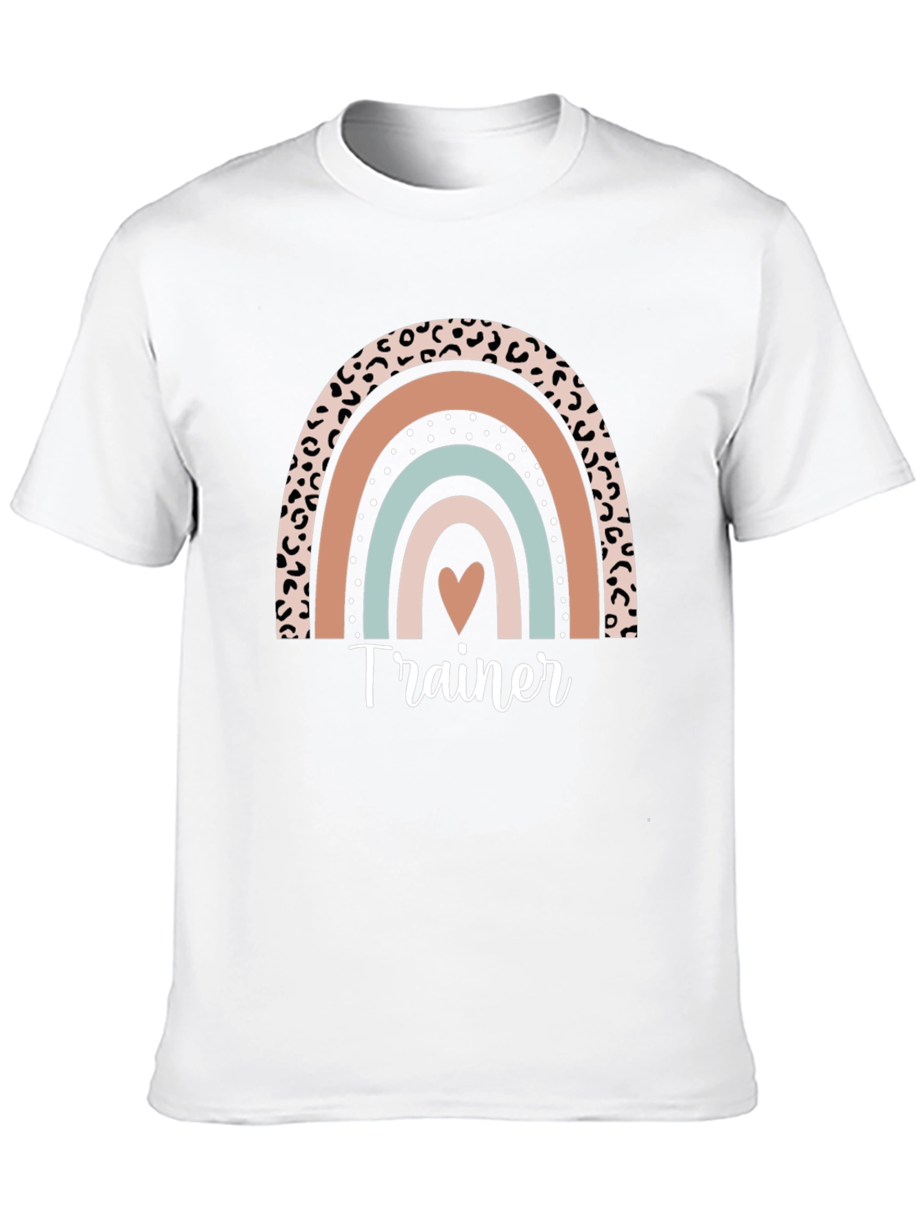 Trainer Rainbow Graphic T-Shirt