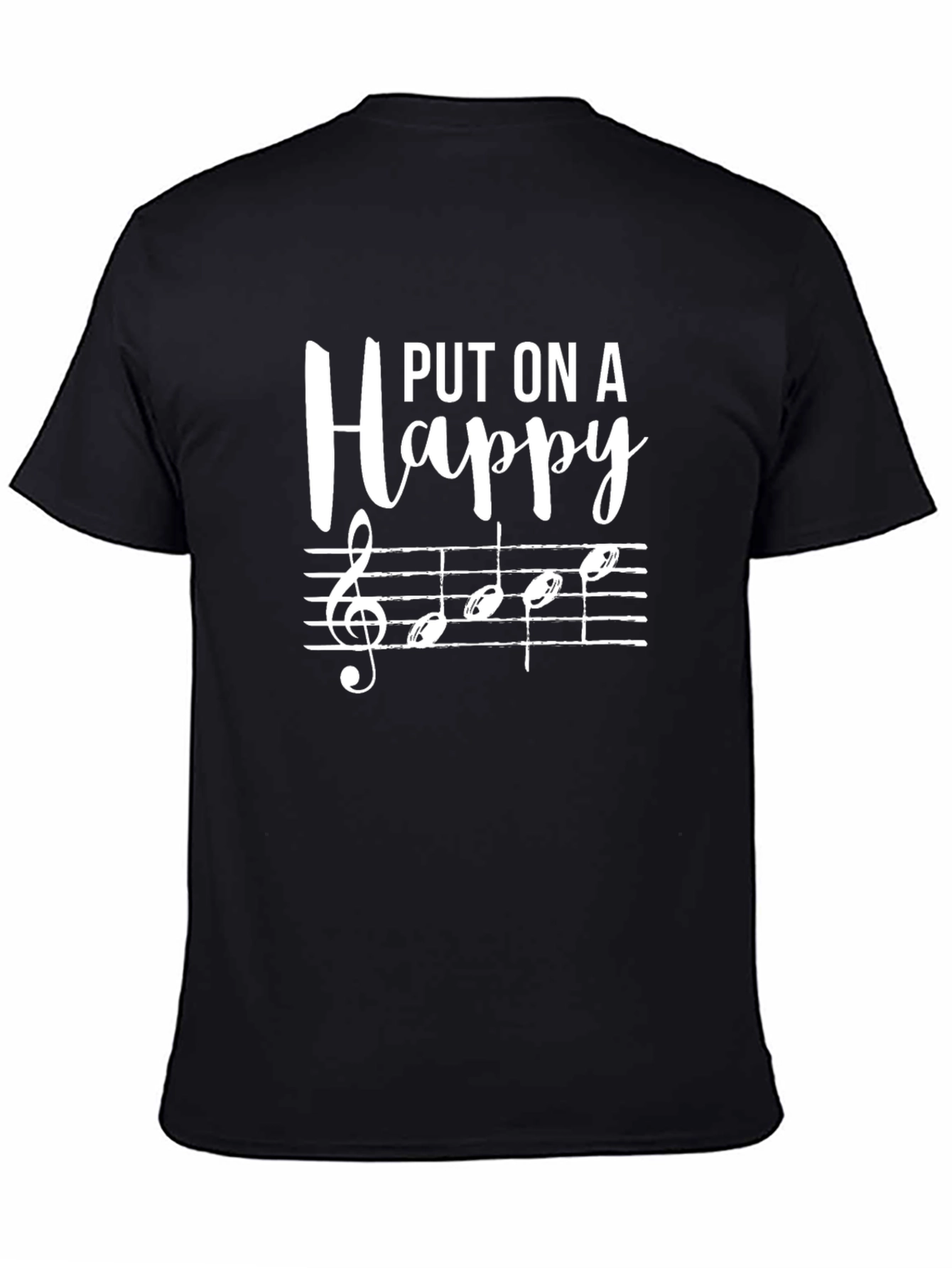 Put on a Happy Face Music T-Shirt