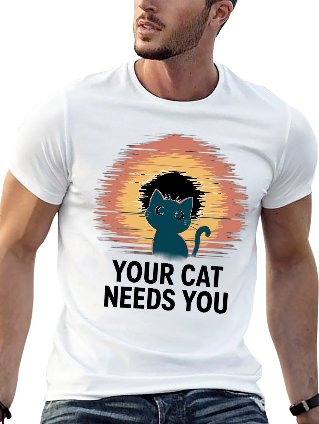 Your Cat Needs You T-Shirt