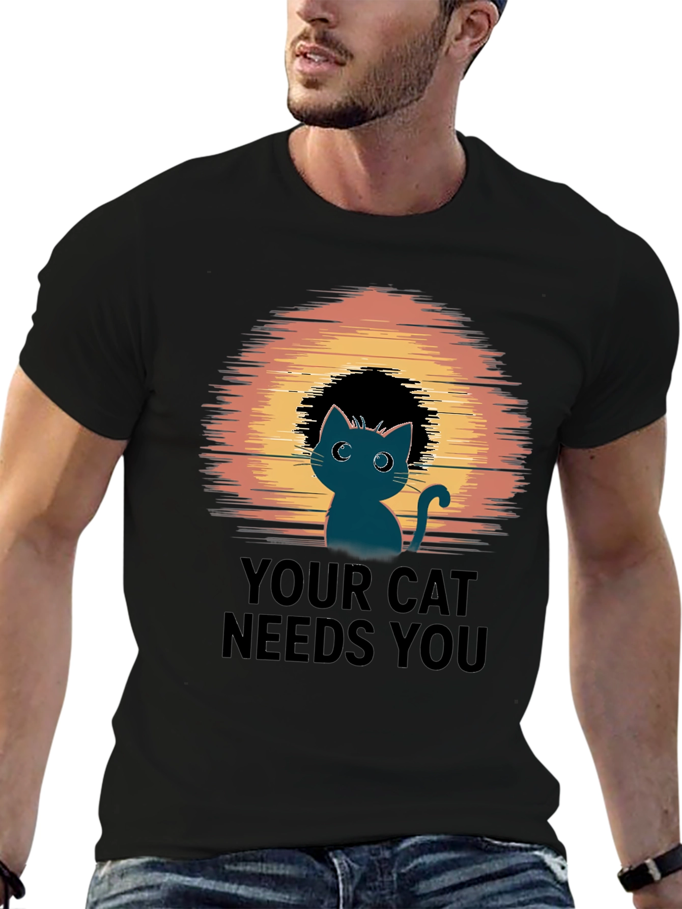 Your Cat Needs You T-Shirt