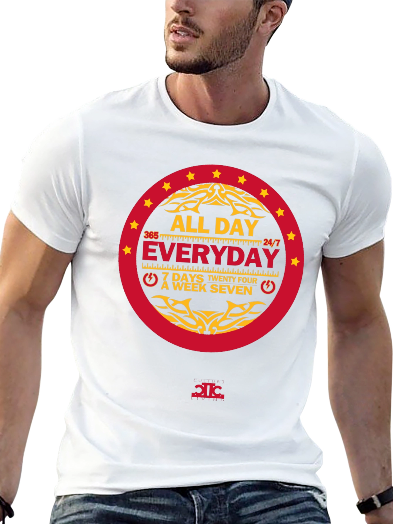 All Day Everyday Black T-Shirt