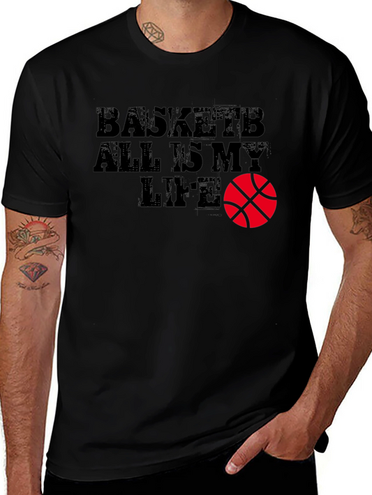 Basketball Is My Life Graphic T-Shirt