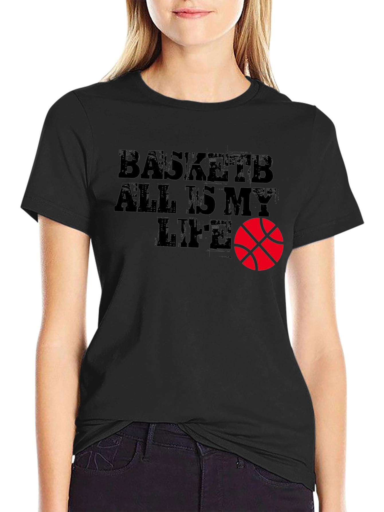 Basketball Is My Life Graphic T-Shirt