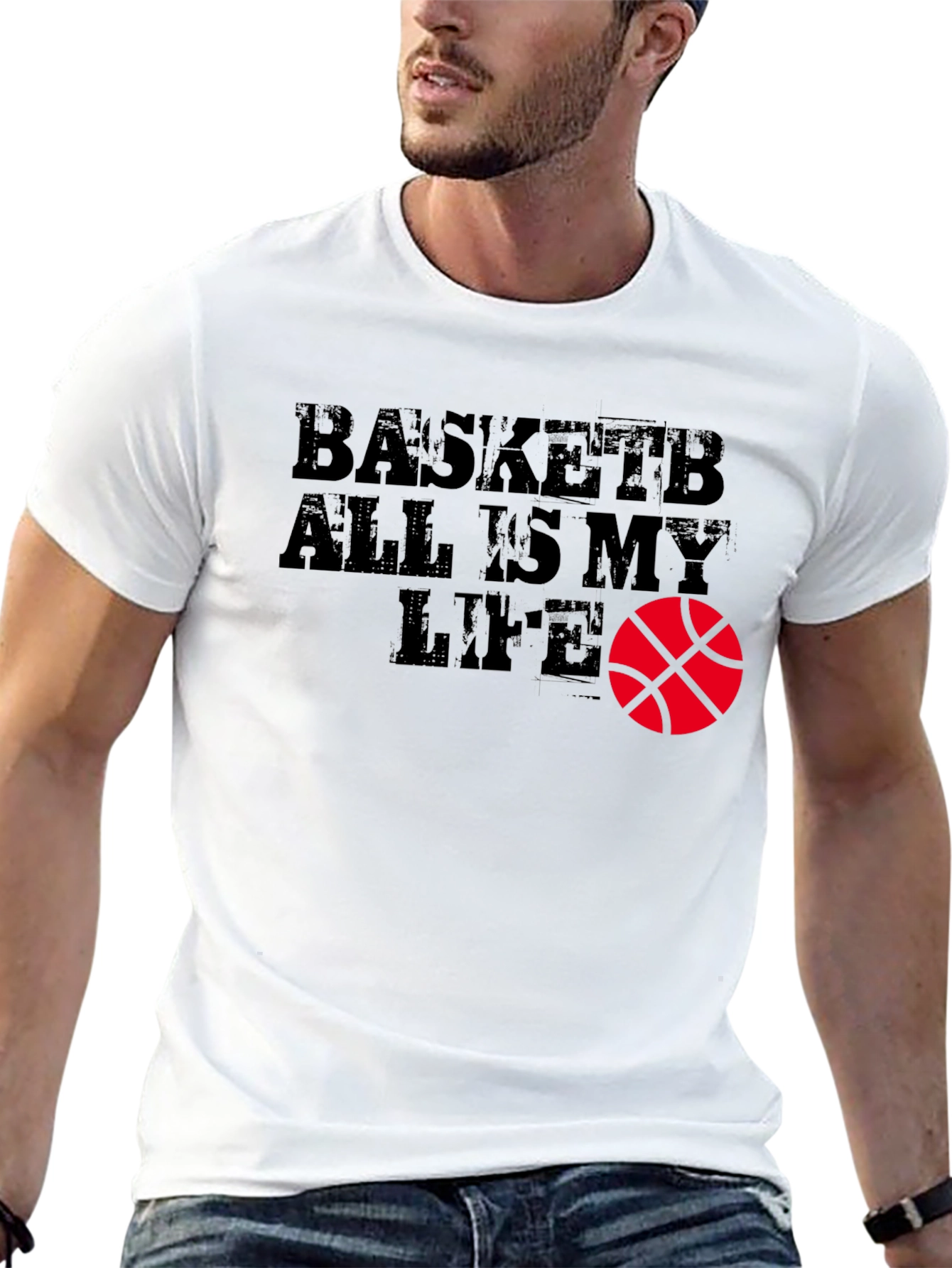 Basketball Is My Life Graphic T-Shirt