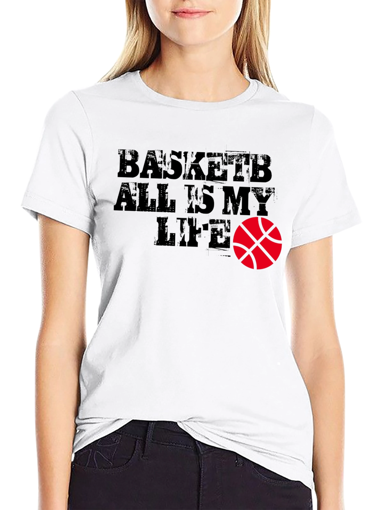Basketball Is My Life Graphic T-Shirt