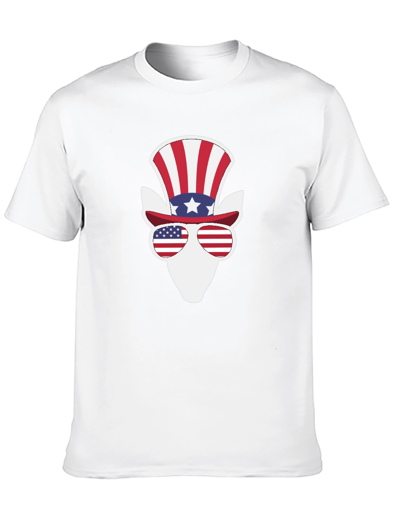 Patriotic Donkey T-Shirt - USA Pride!