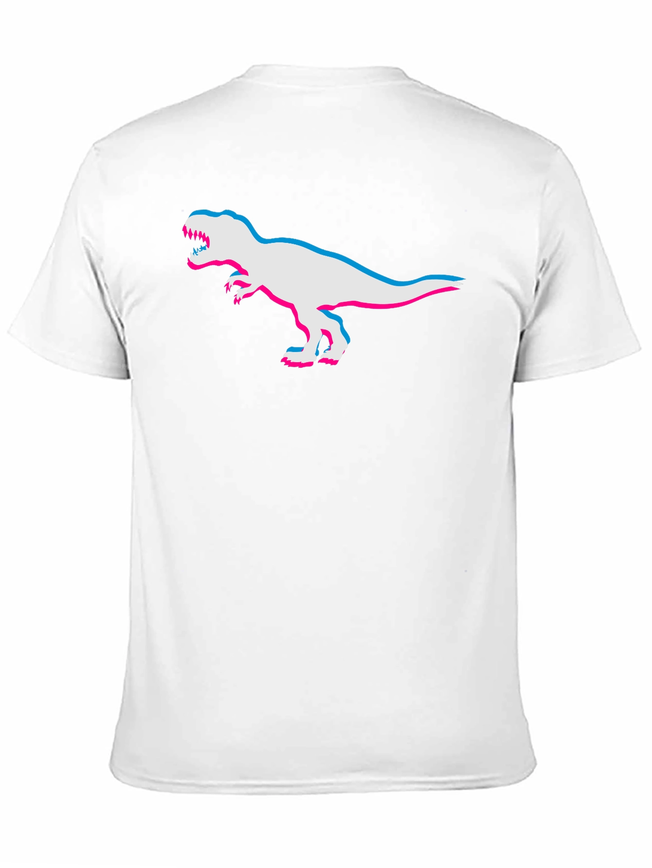 3D Dinosaur Graphic Tee - Cool Retro Style