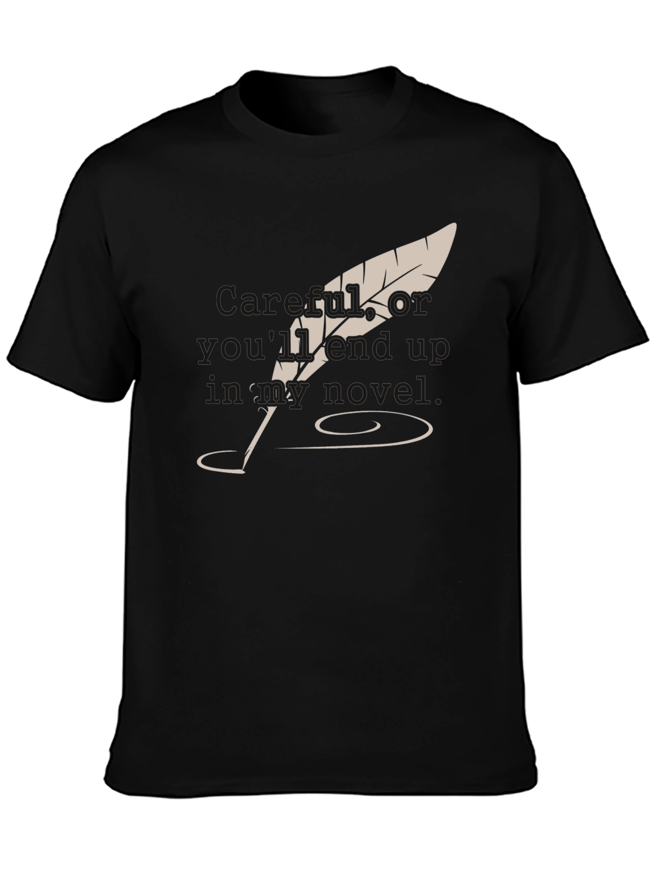 Quill Pen T-Shirt - Writers Tee