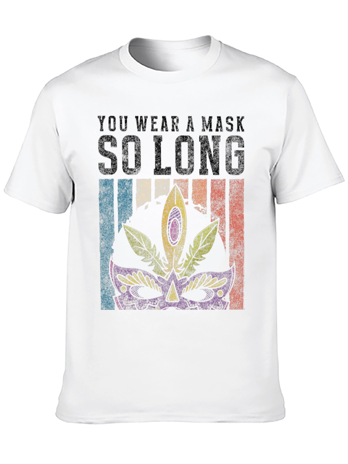 Mardi Gras Mask T-Shirt