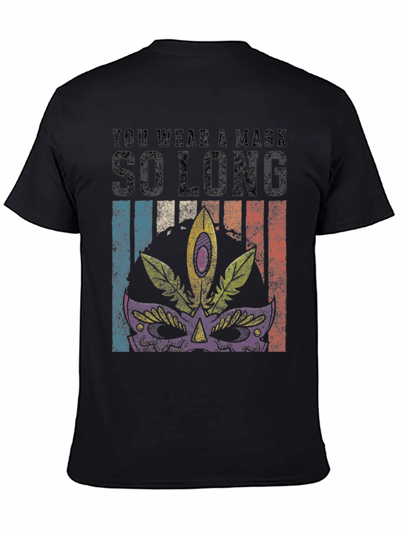 Mardi Gras Mask T-Shirt