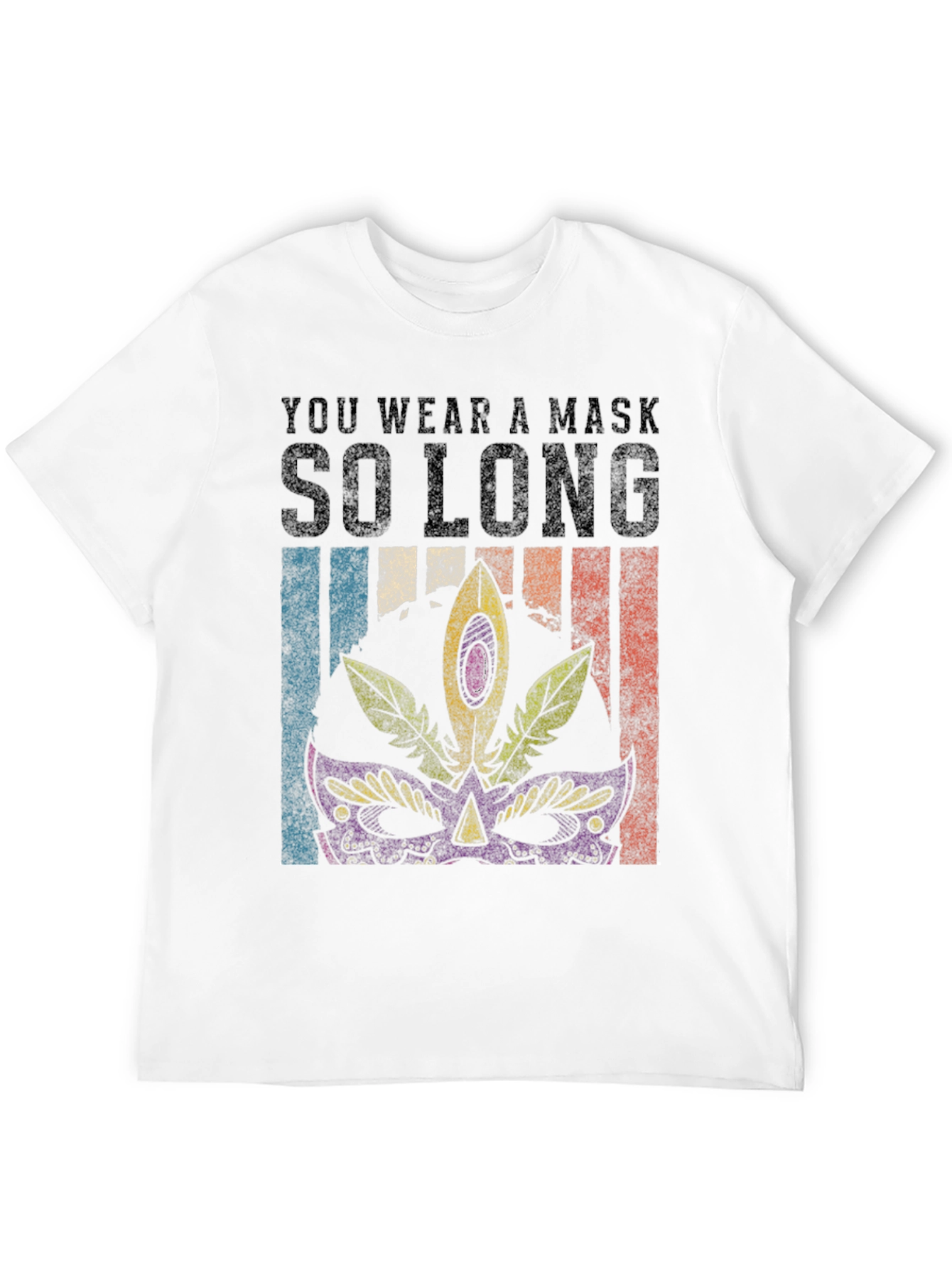 Mardi Gras Mask T-Shirt