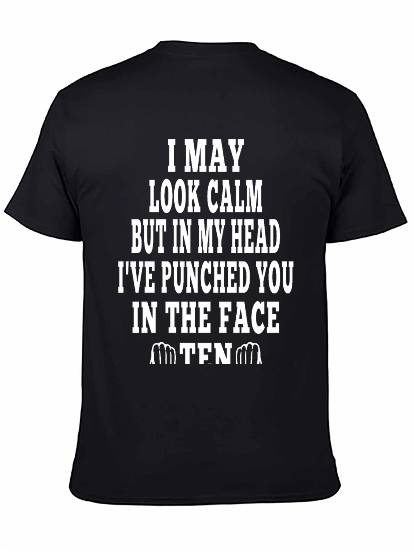 Funny I May Look Calm Graphic Tee