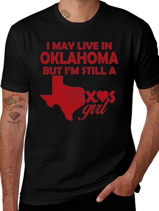 Texas Girl Oklahoma T-Shirt