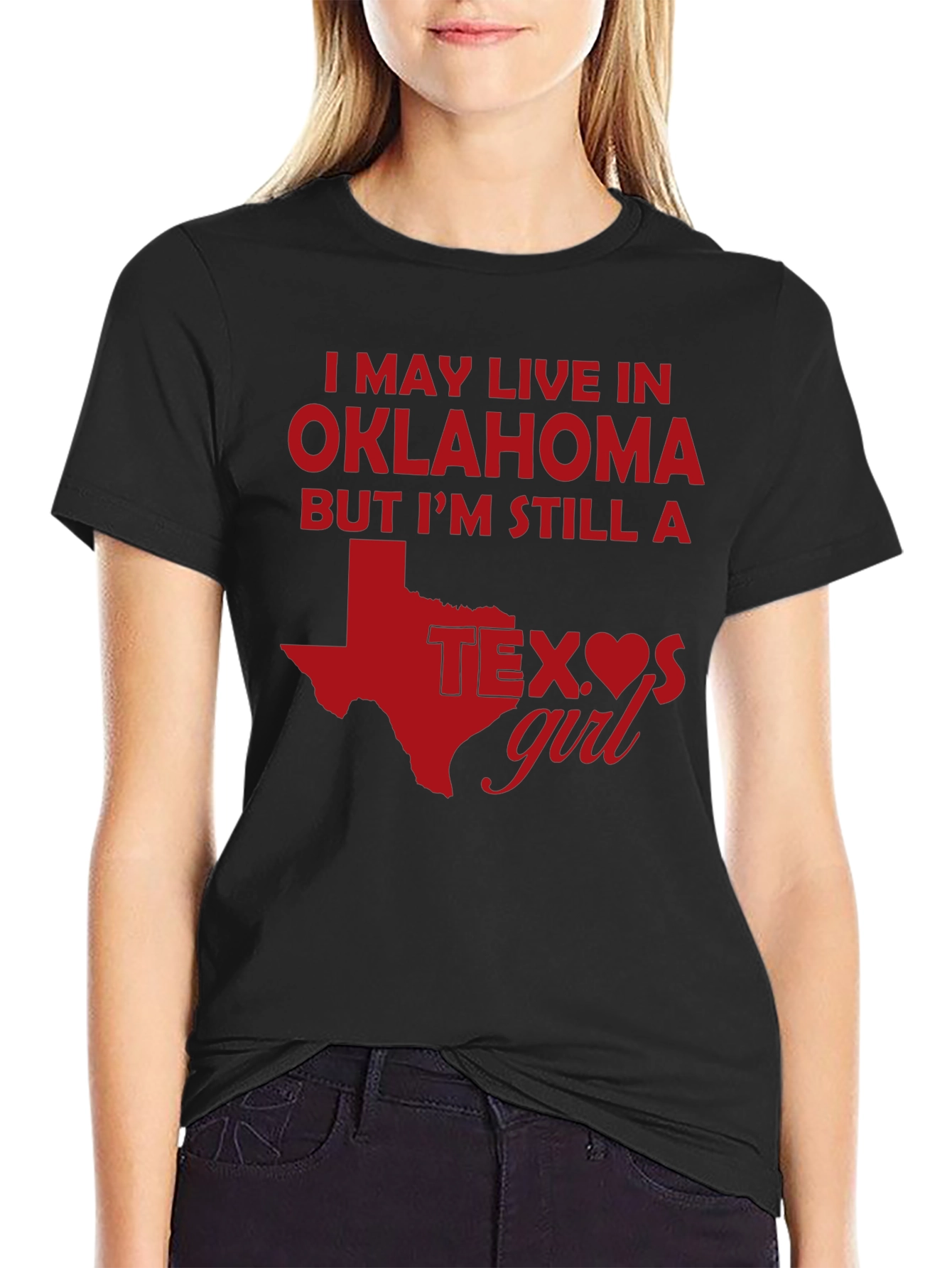 Texas Girl Oklahoma T-Shirt