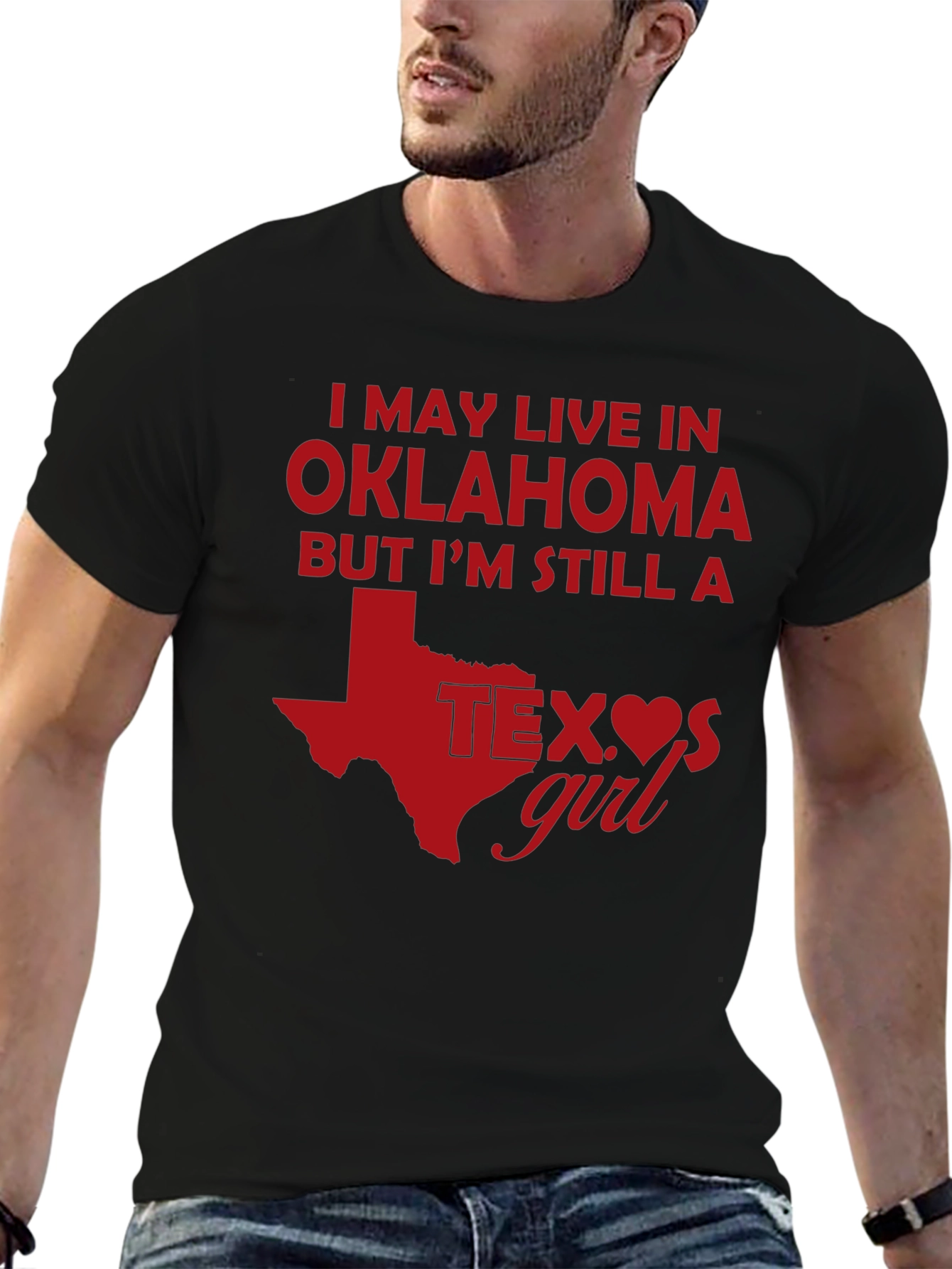 Texas Girl Oklahoma T-Shirt