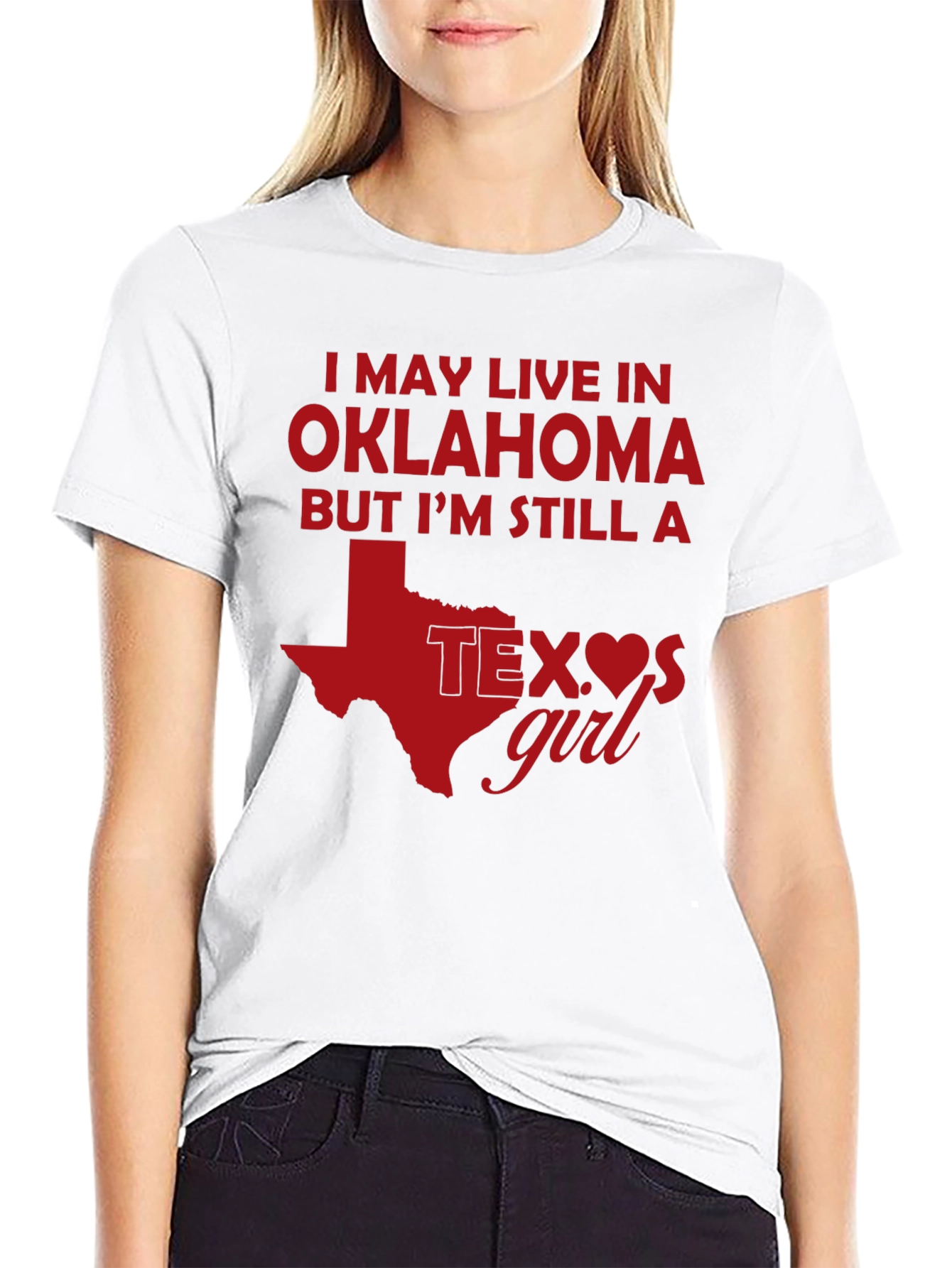 Texas Girl Oklahoma T-Shirt