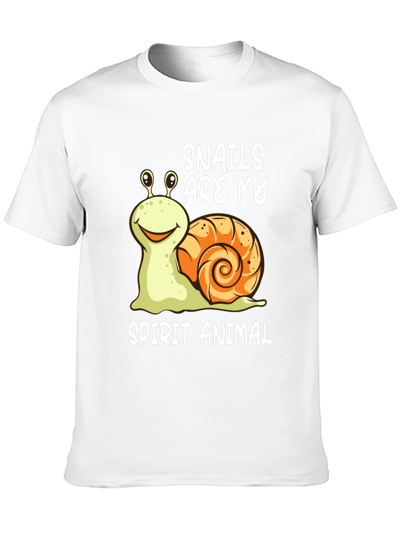 Snails Are My Spirit Animal Funny T-Shirt
