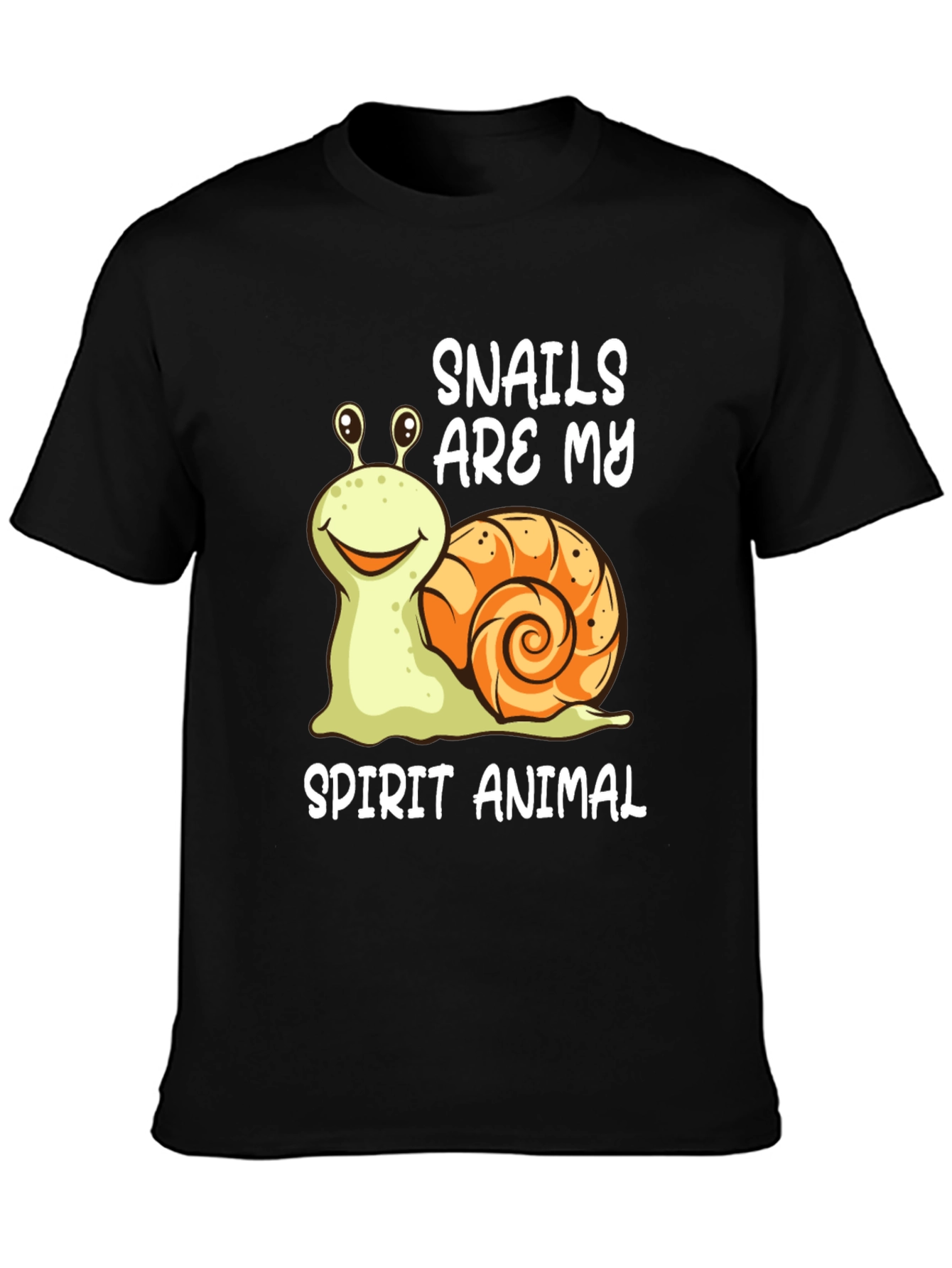 Snails Are My Spirit Animal Funny T-Shirt