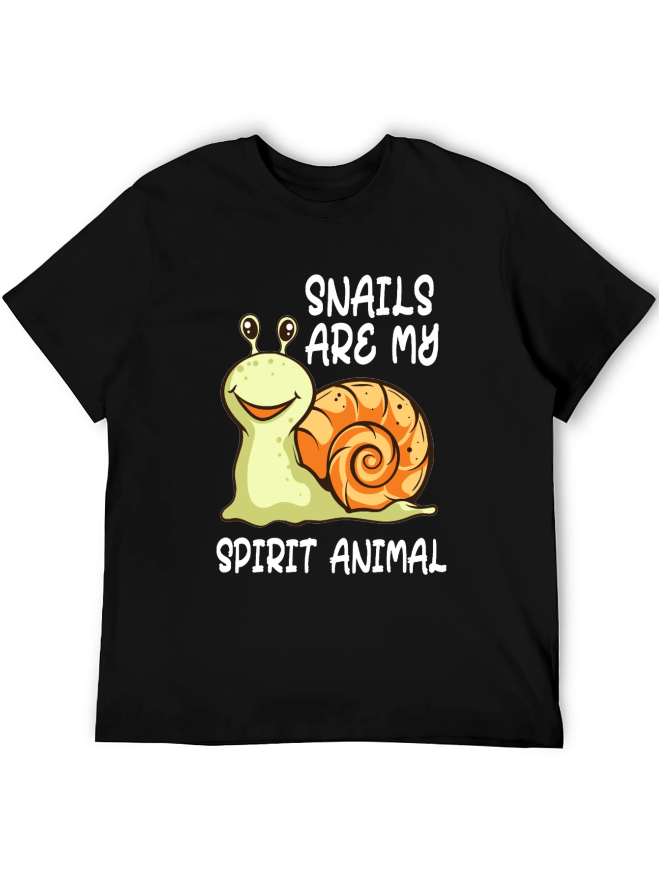 Snails Are My Spirit Animal Funny T-Shirt