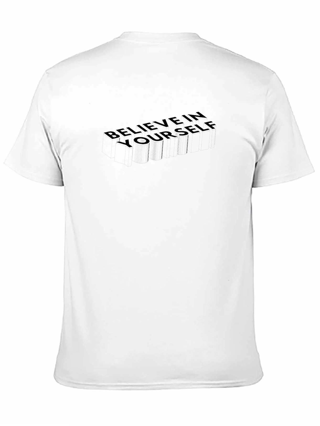 Believe In Yourself Black T-Shirt