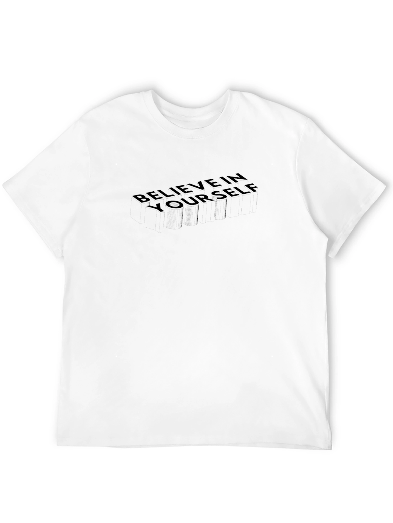 Believe In Yourself Black T-Shirt
