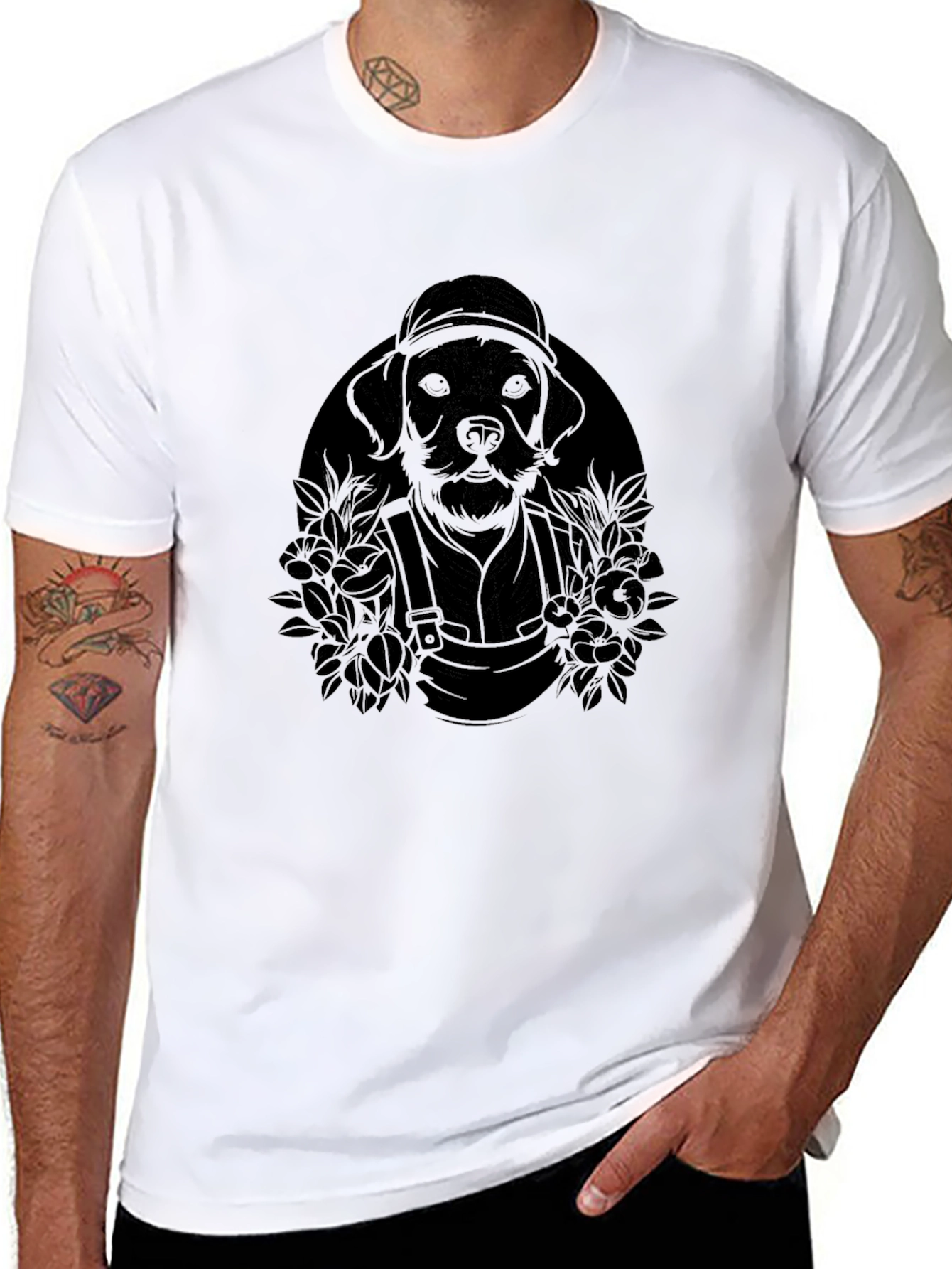 Dog Gardener Graphic T-Shirt
