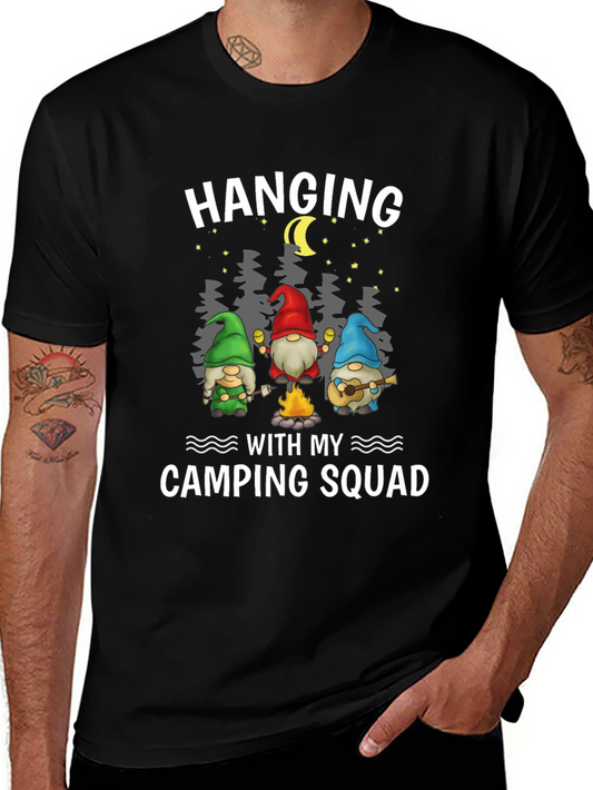 Camping Squad Gnome T-Shirt