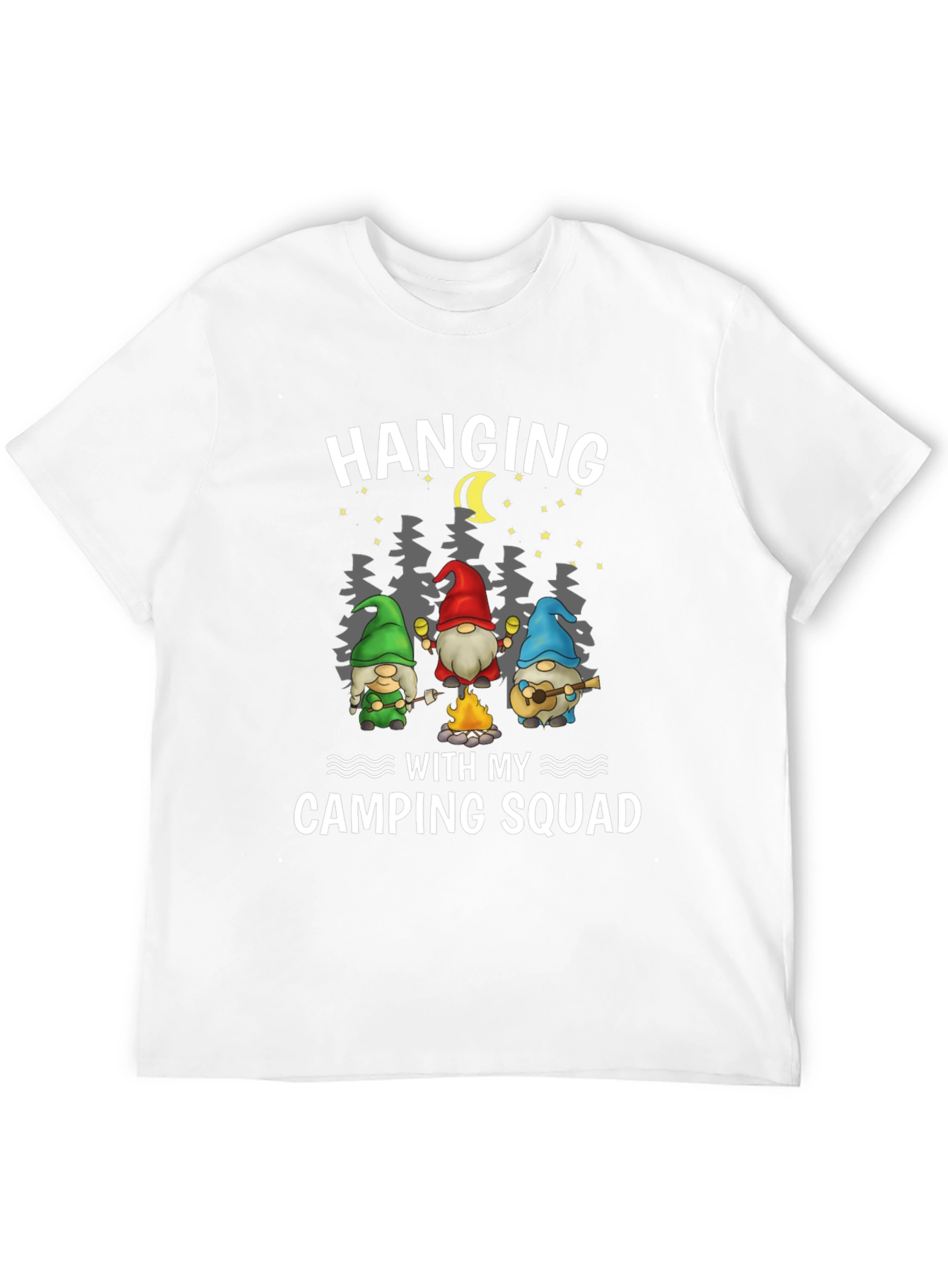 Camping Squad Gnome T-Shirt