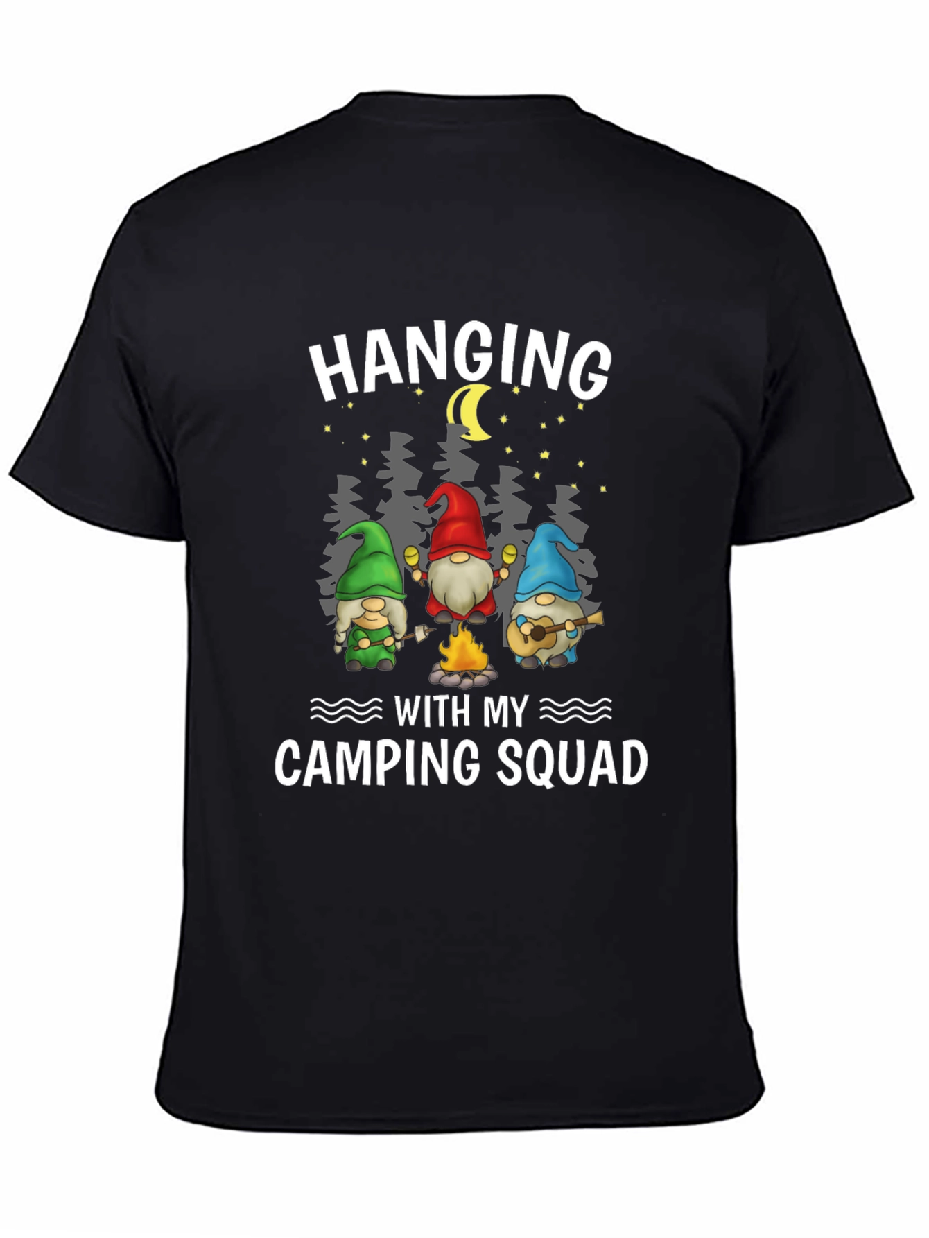 Camping Squad Gnome T-Shirt