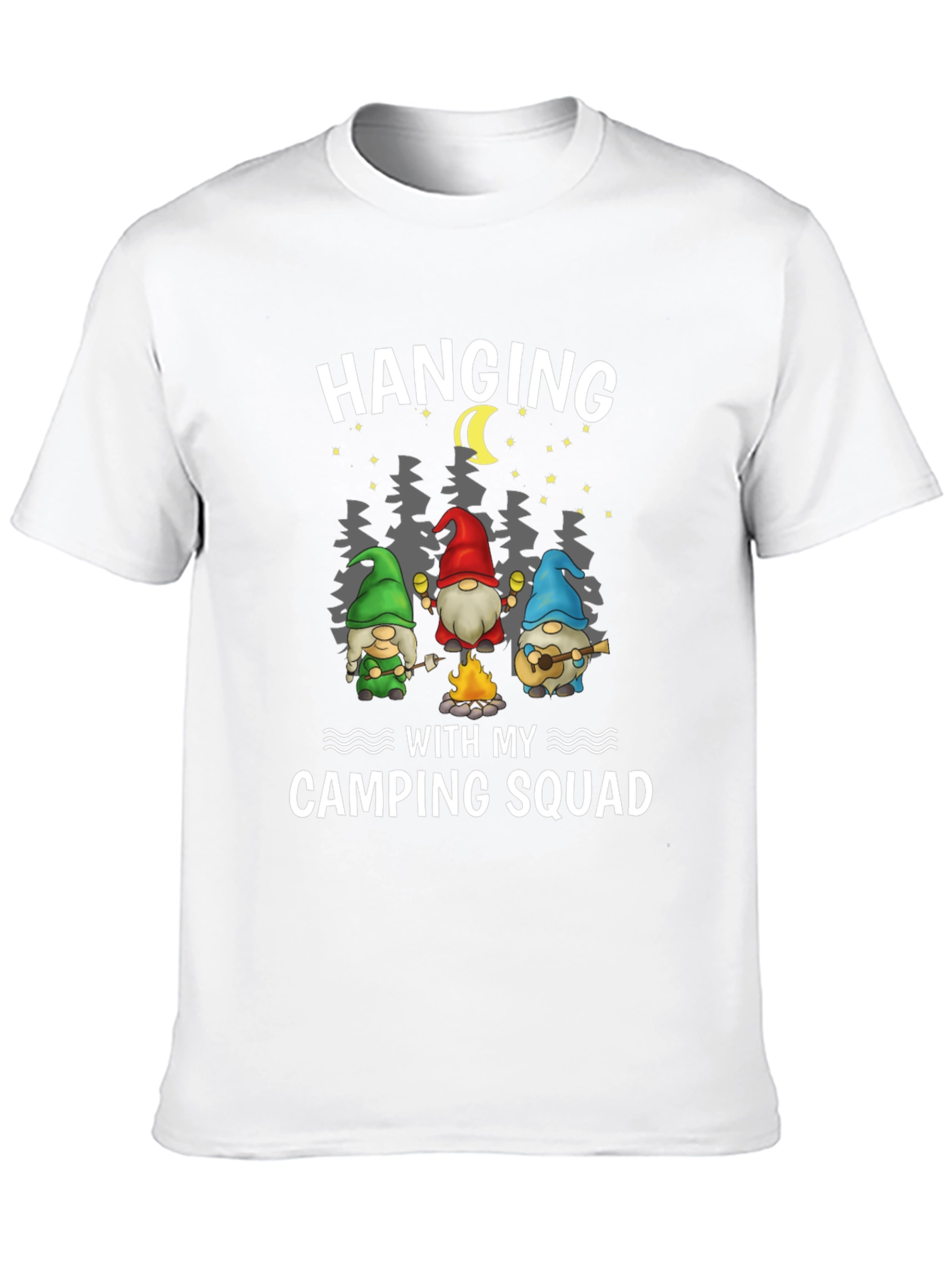 Camping Squad Gnome T-Shirt