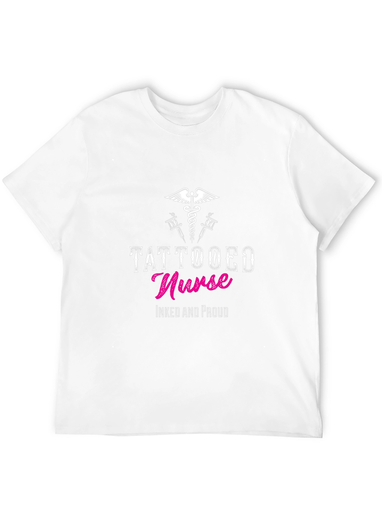 Tattooed Nurse T-Shirt - Inked and Proud Design
