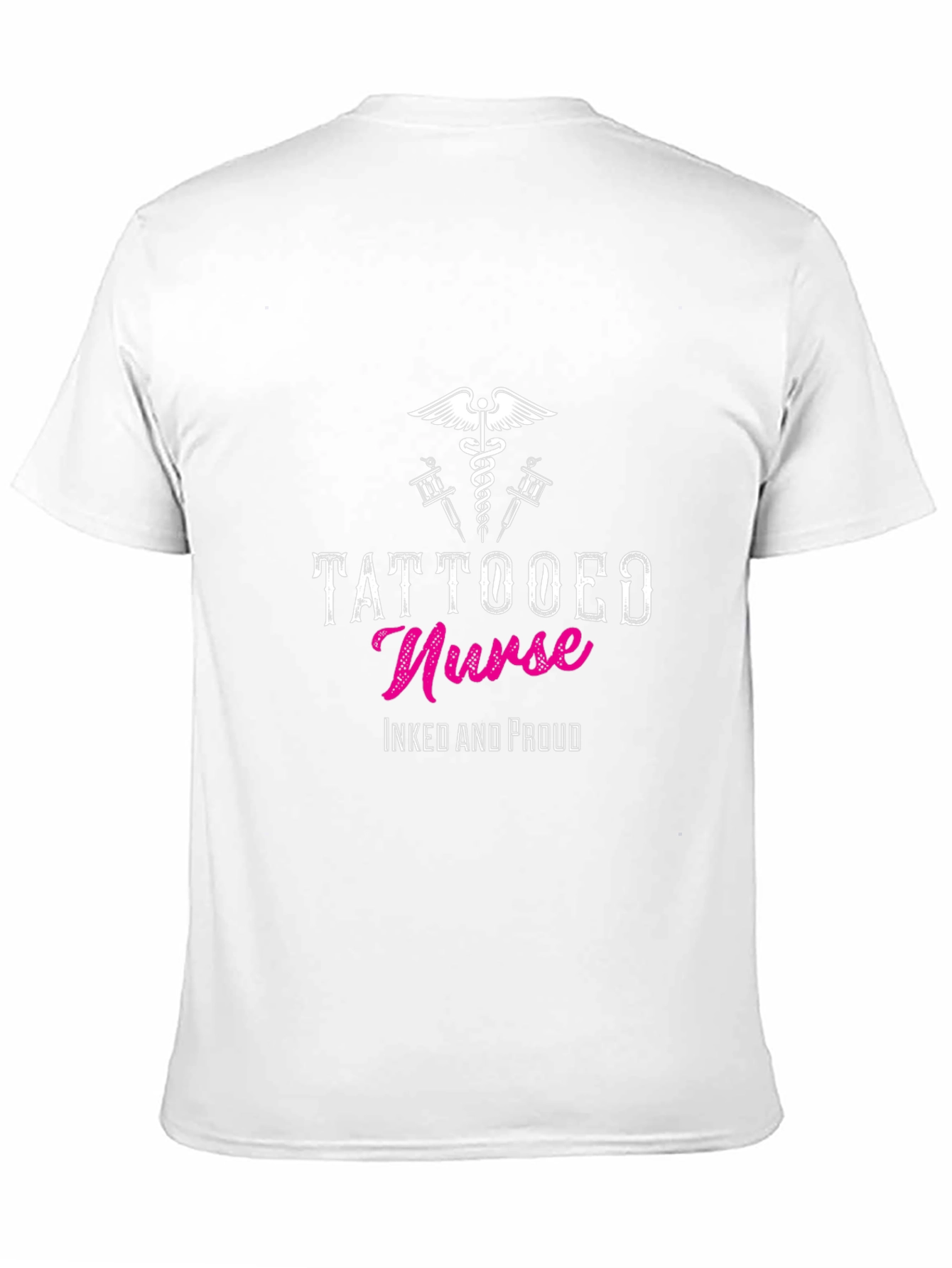 Tattooed Nurse T-Shirt - Inked and Proud Design