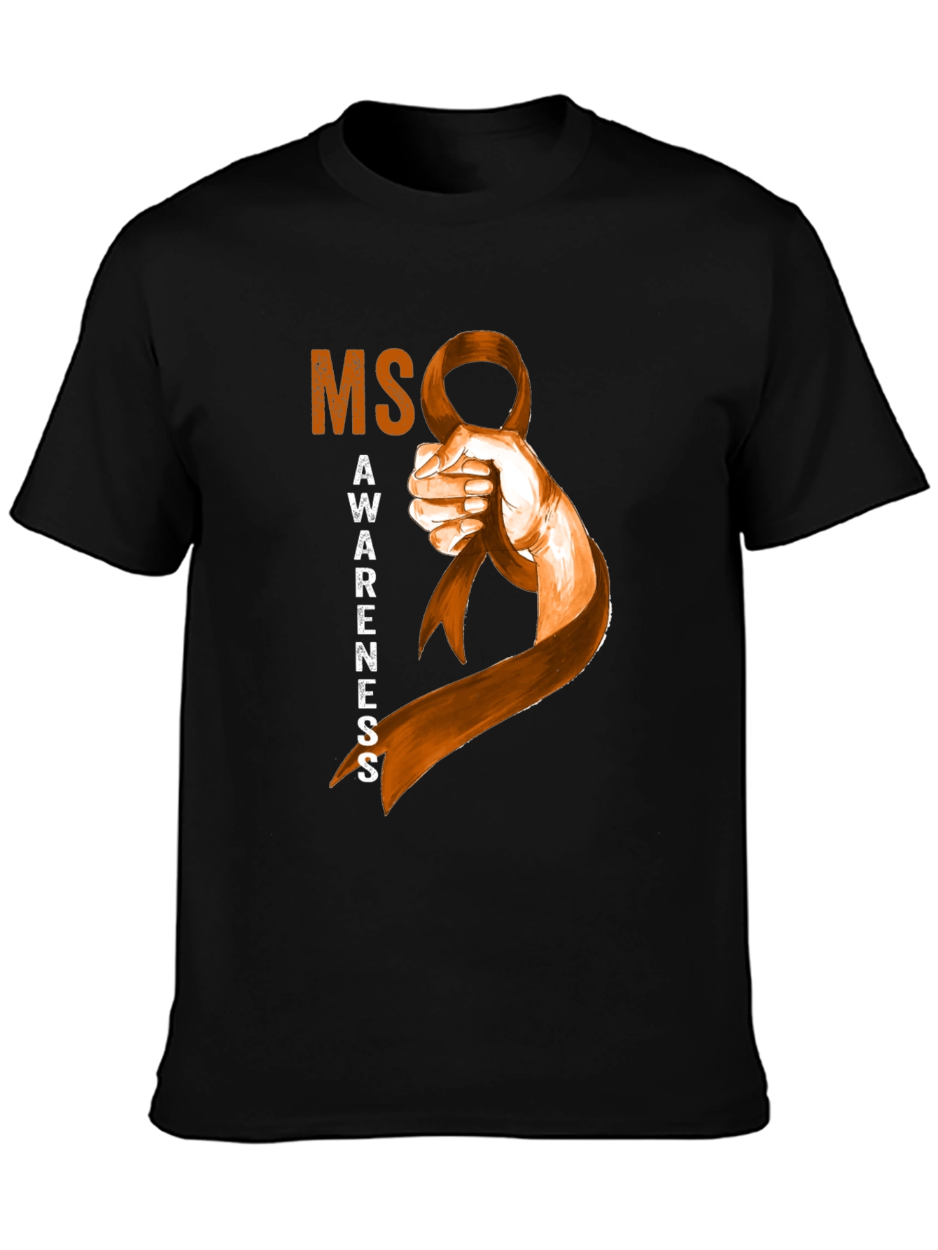 MS Awareness Ribbon Graphic Tee